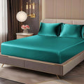 BEDELITE Satin Fitted Sheet and Pillowcase Set, Luxury Soft Similar to Silk by BEDELITE