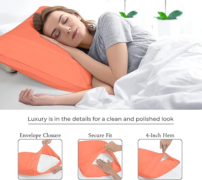 Royale Linens King Pillowcase Set of 2 - Image 7