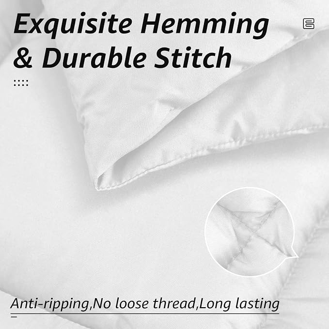 HYLEORY All Season Queen Size Bed Comforter - Image 4