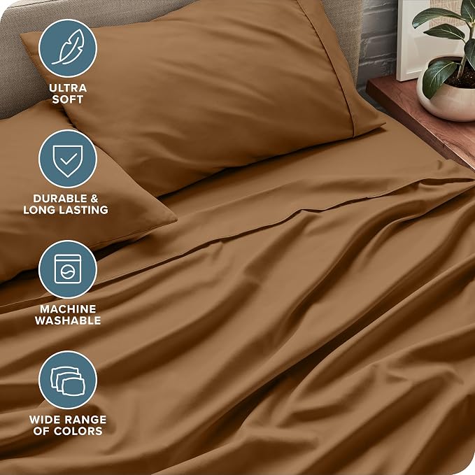 Bare Home Twin XL Sheet Set - Image 4