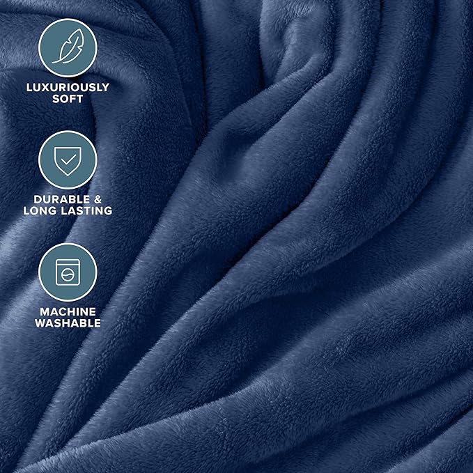 Bare Home Fleece Blanket - Image 6
