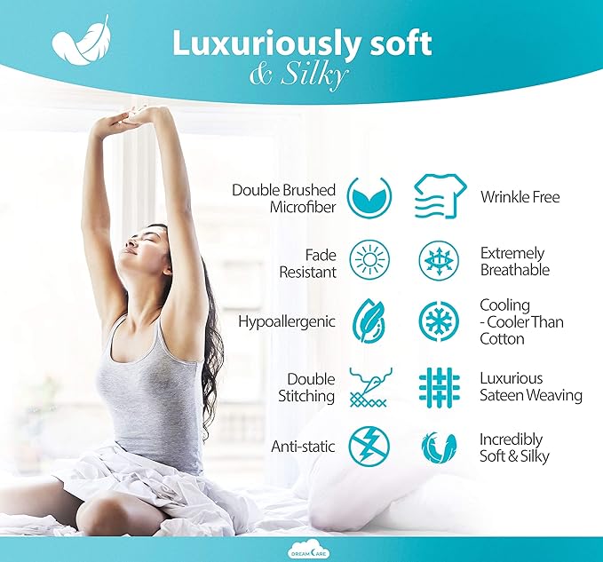 DREAMCARE Queen Sheet Set - Image 5