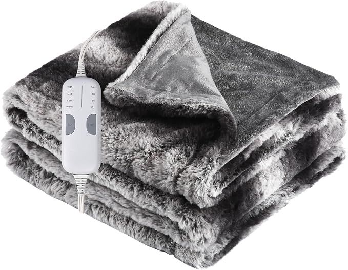 Soypipo Electric Heated Throw Blanket 50"x60", Overheat Protection, Machine - Image 7