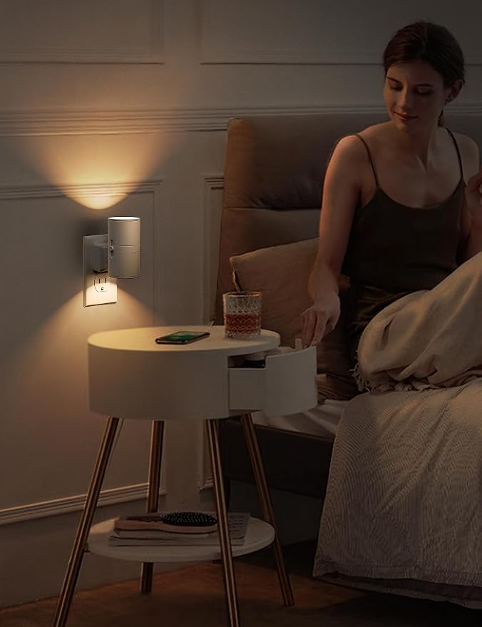 L LOHAS LED Night Light, Night Lights Plug into Wall, Dimmable Nightlight - Image 8