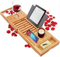 SereneLife Premium Bathtub Tray Caddy, Expandable Bath Tray, Unique House by SereneLife