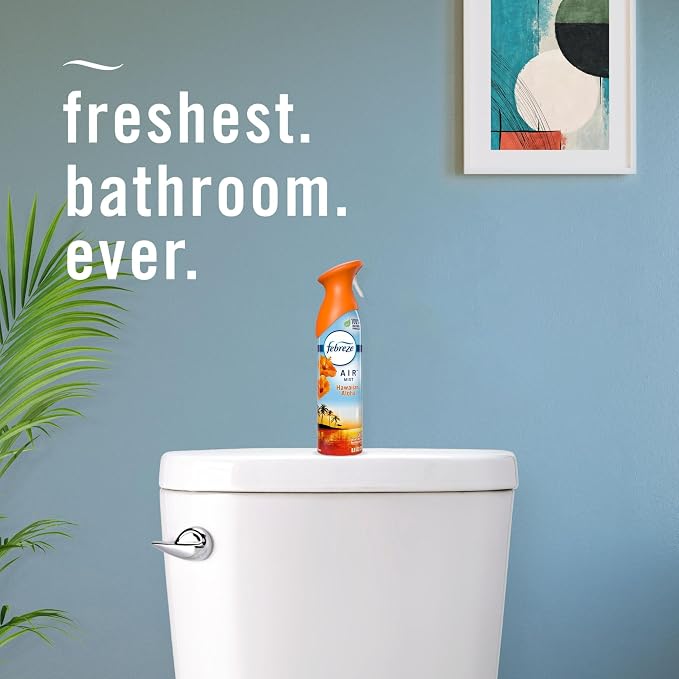 Febreze Air Freshener and Odor Fighter Spray, Hawaiian Aloha Scent, 8.8 Oz - Image 6