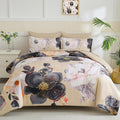 Yogeneg Queen Comforter Set 7 Piece Bed in a Bag, Soft Microfiber Comforter by YOGENEG