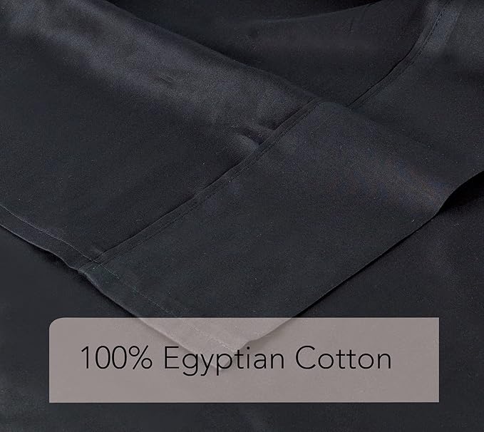 Flat Sheet Only 2 Pack, Cal King Size 400 Thread Count 100% Egyptian Cotton - Image 5