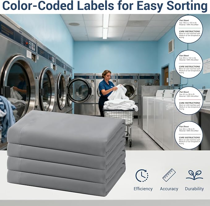 King Flat Sheet Only, 1 Pack Top Bed Sheets, Soft Breathable Brushed Microfiber - Image 4