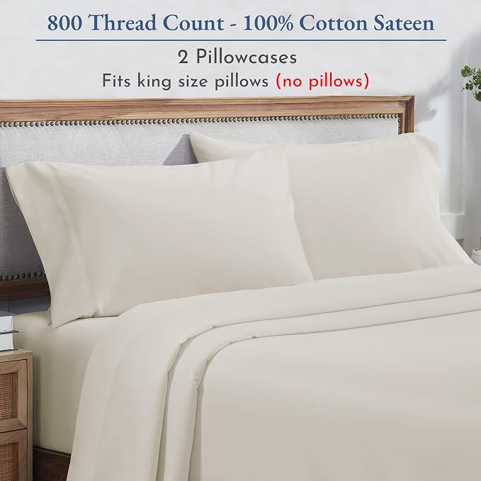 California Design Den Heirloom Soft, Smooth & Thick Certified 800 Thread Count - Image 4