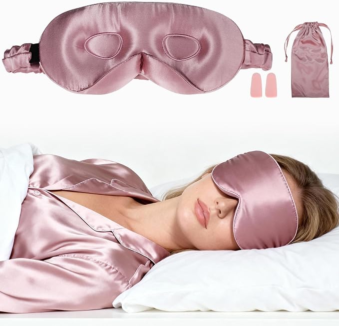 VOCOSTE 22 Momme Pure Silk Sleep Mask by VOCOSTE