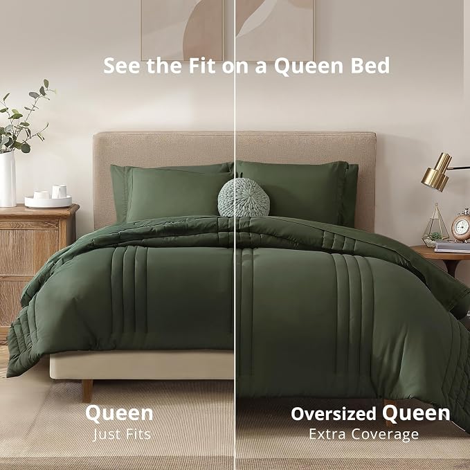 Monbix Queen Comforter Set - Image 7