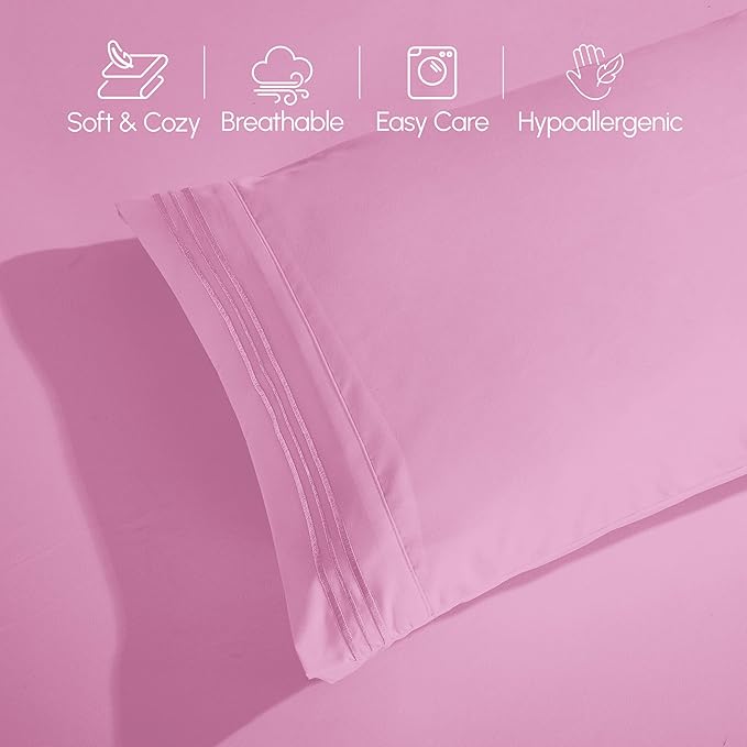 Elegant Comfort Luxurious 1500 Premium Hotel Quality Microfiber Three Line - Image 5