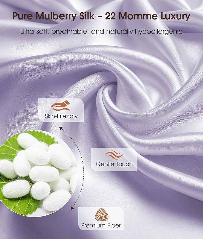 MUSICOZY 3D Silk Bluetooth Sleep Mask Headphones, Mulberry Silk Eye Mask - Image 3
