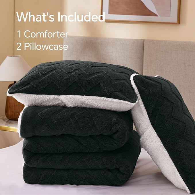 BEDELITE Fluffy Twin Comforter Set - Image 8