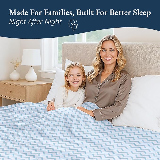 Lane Linen 100% Organic Cotton Queen Size Flat Sheet Only - Image 6