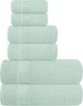 Elvana Home Ultra Soft 6 Pack Cotton Towel Set, Contains 2 Bath Towels 28x55 by Unknown