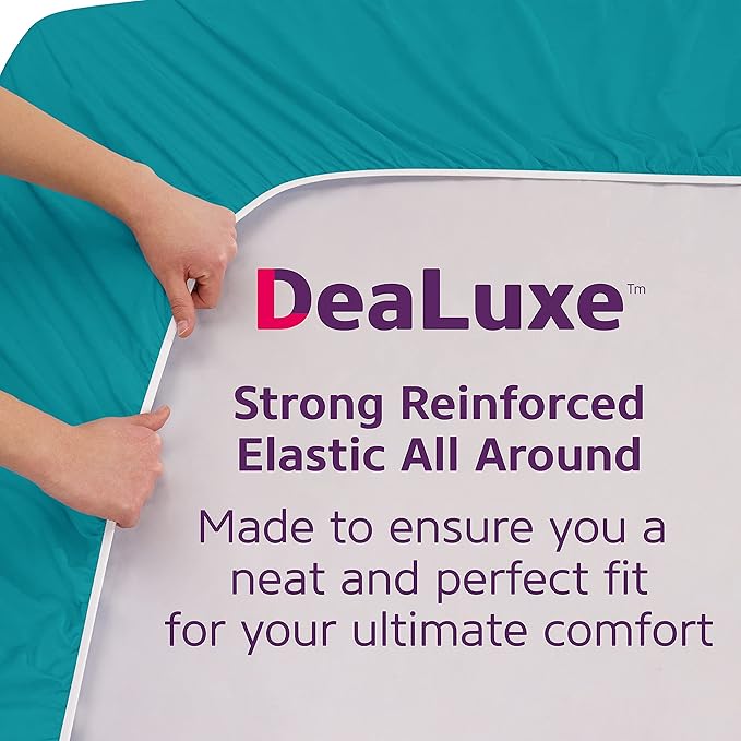 California King Fitted Sheet Deep Pocket – Cal King Fitted Sheet Only – 21” Cal - Image 4