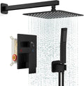 FPXRNG Black Shower Faucet Set, Rainfall Shower System by FPXRNG