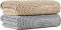 MICROFI New Microfiber Waffle Bath Towels, 2 Pieces, Fast Drying, Lint Free 430 by Unknown