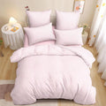 Nayoroom Pink Striped Duvet Cover Twin Size White Stripe Duvet Cover Dorm by Nayoroom