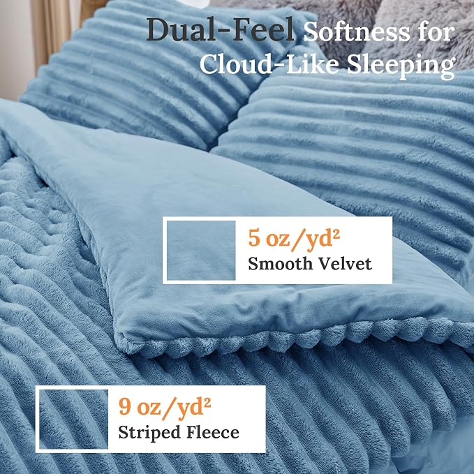 Sasttie California King Comforter Set 3 Pieces - Image 3