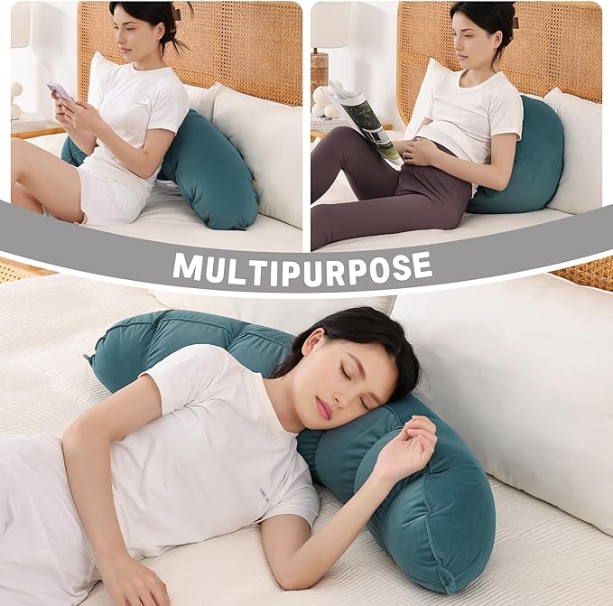 Peallow – Long Round Body Pillow - Image 6