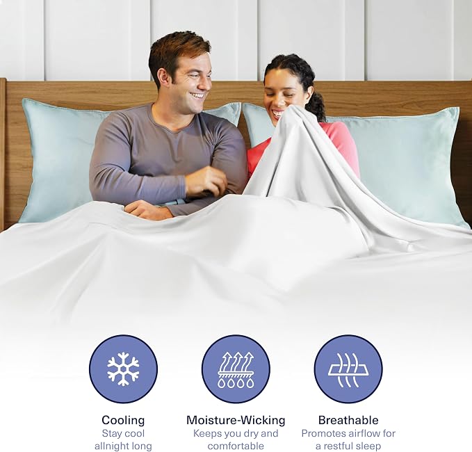 Kickoff Viscose Bamboo Pillowcase, 100% Organic Hidden Zippered Viscose Bamboo - Image 7
