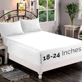 Elegant Comfort 1500 Premium Quality Fitted Sheet Ultra Soft 18-24 Inch Extra by ELEGANTCOMFORT