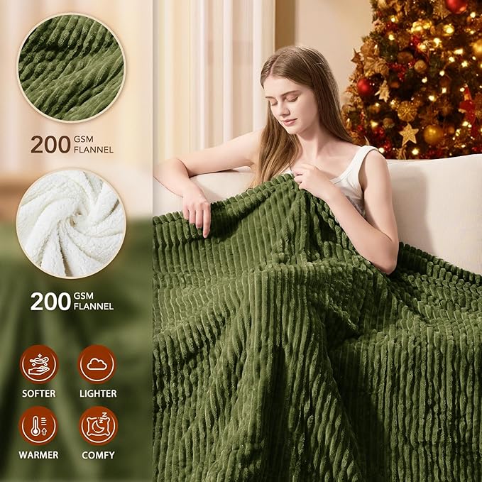 Homemate Heated Blanket Electric Throw - Image 2