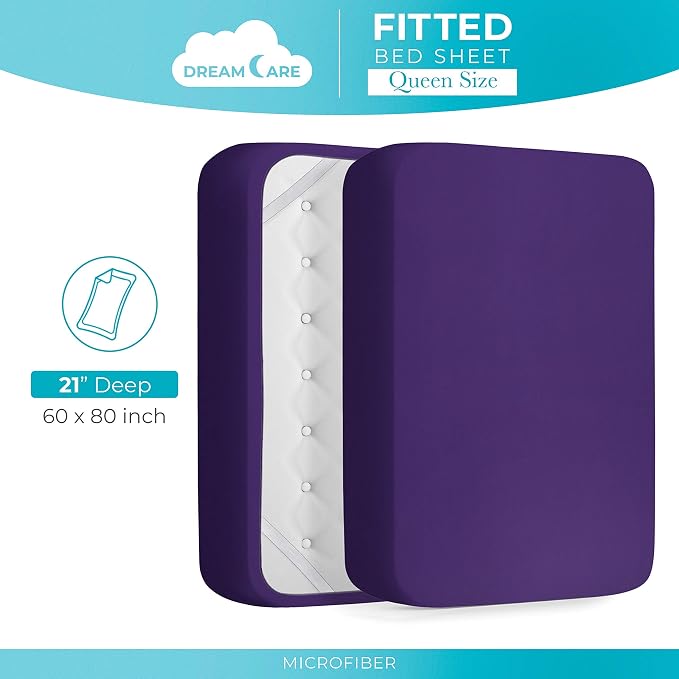DREAMCARE Queen Fitted Sheet - Image 4