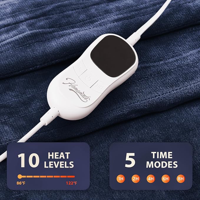 Homemate Heated Blanket Electric Throw - Image 4