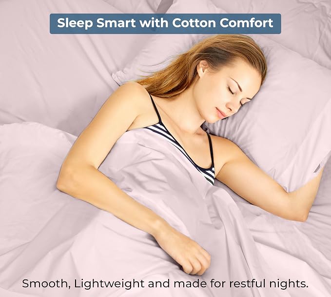 Royale Linen 100% Organic Cotton California King Flat Sheet Only - Image 9