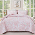 WONGS BEDDING Quilt King Size, Botanical Quilt by WONGSBEDDING