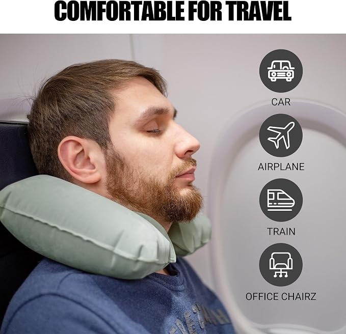 MABOZOO Inflatable Bath Neck Pillows - Image 5