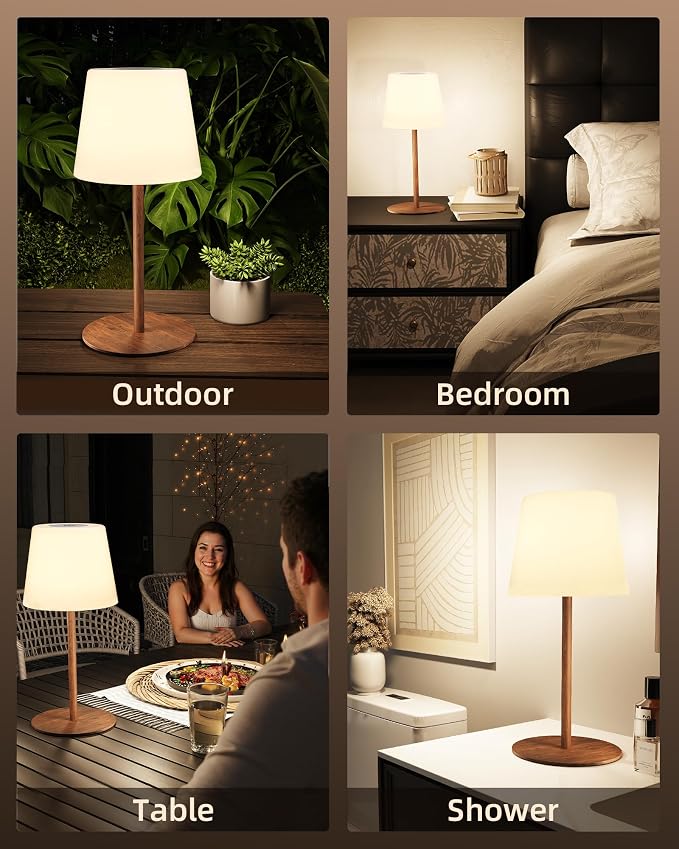 EZVALO Spa-Like Shower Lamp – IP65 Waterproof Bathroom Lamp, Rechargeable - Image 8