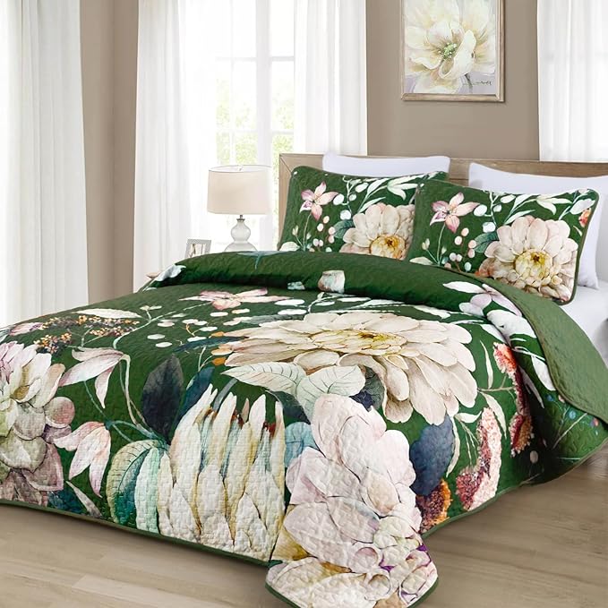 Drucon Floral Quilt Queen Size - Image 3