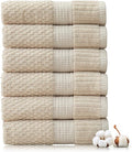 NY Loft 100% Cotton Hand Towel 6 Pack Hand Towel Set | Super Soft & Absorbent by NYLoft