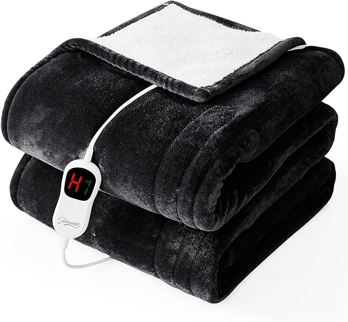 Homemate Electric Heated Blanket Full Size by Homemate