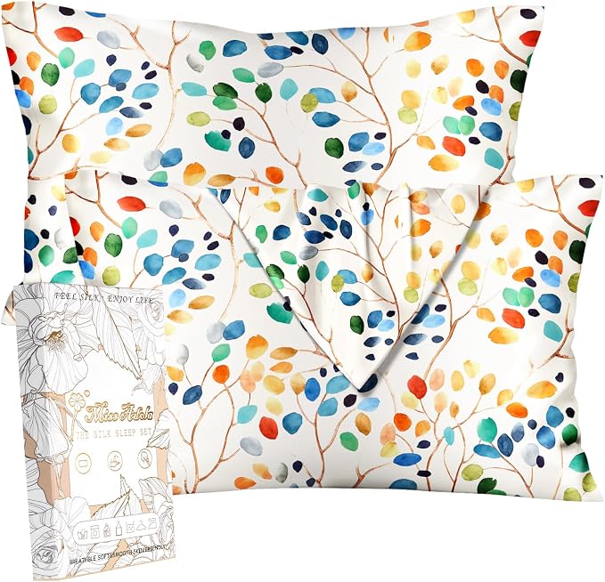 Miss Adola 2 Pack Mulberry Silk Pillowcase by MissAdola