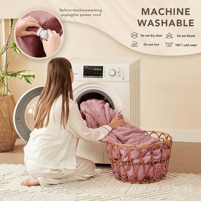 Homemate Heated Blanket Electric Throw - Image 7