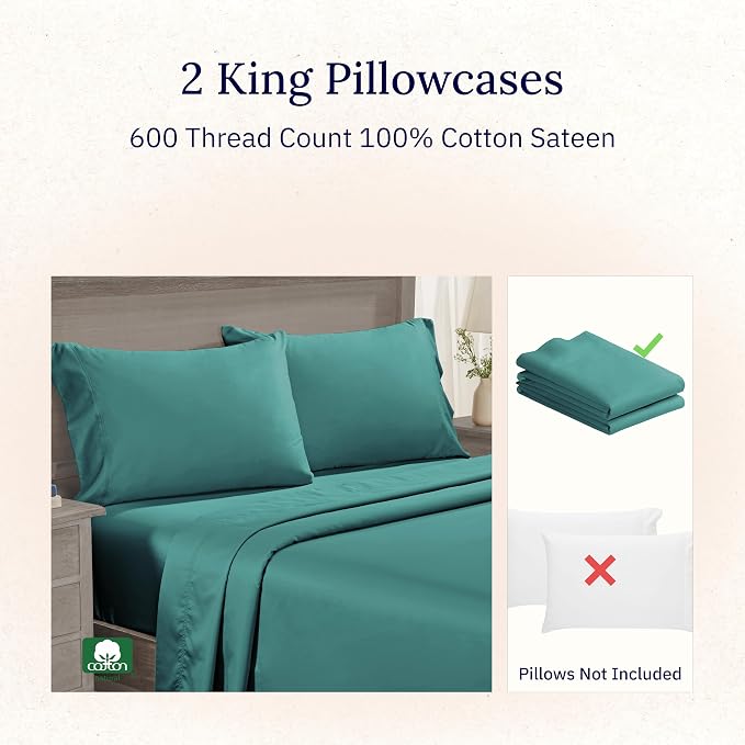 California Design Den Pillow Case King Size Set of 2 - Image 4