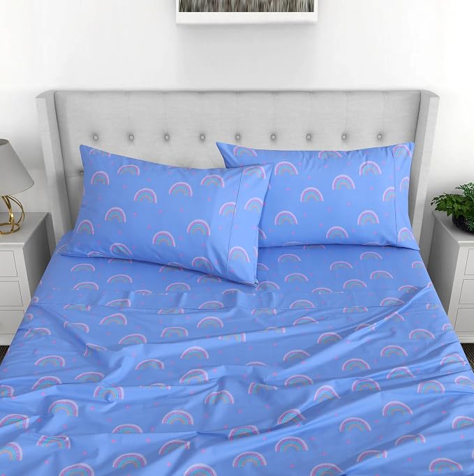 RUVANTI 100% Cotton Sheets – Twin Size Percale Bedding, Cooling & Breathable - Image 9
