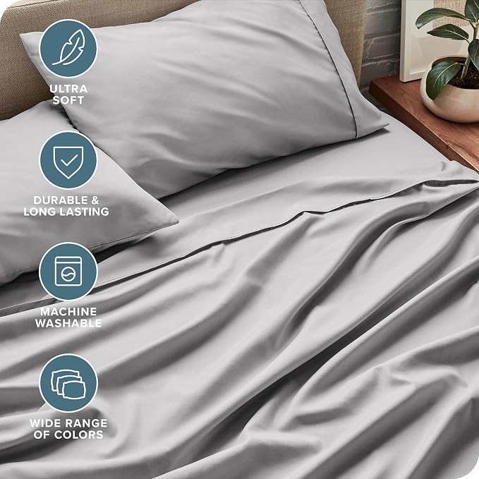 Bare Home Split King Sheet Set - Image 5