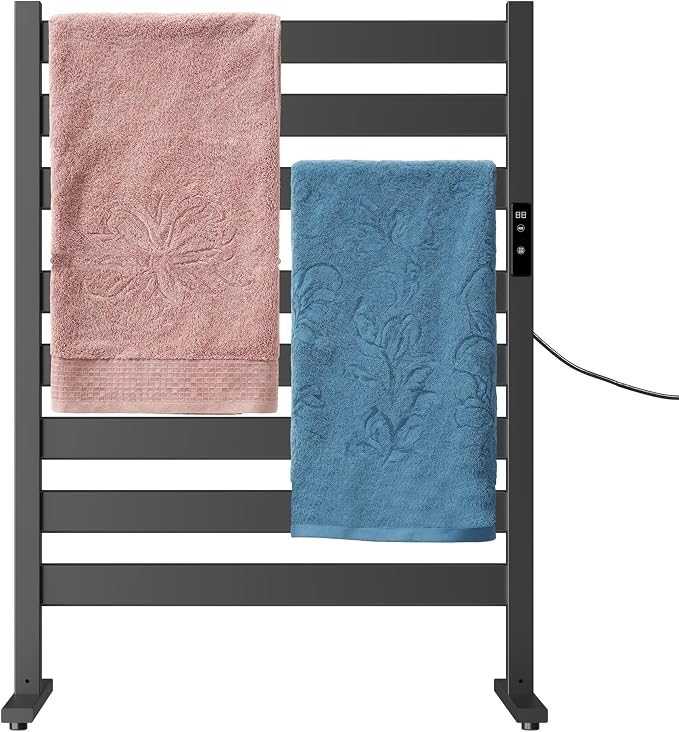 Verida Towel Warmer for Bathroom, Heated Towel Rack, Upgraded Extra-Wide - Image 8