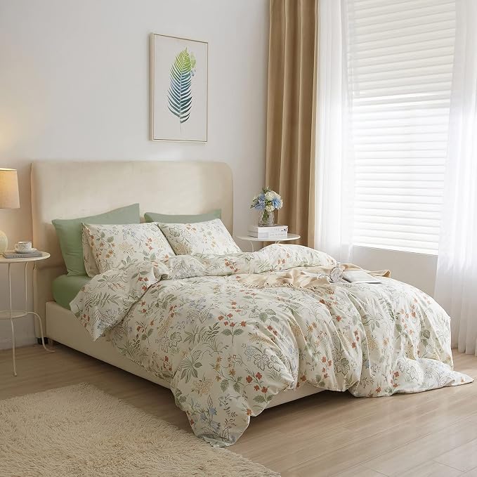 mixinni White Duvet Cover Set - Image 2