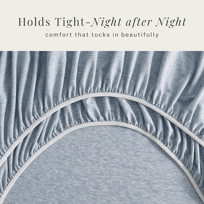 Hearth & Harbor Bed Sheets, Luxury Soft 6 Piece Bed Sheet Set Extra Deep Pocket - Image 4