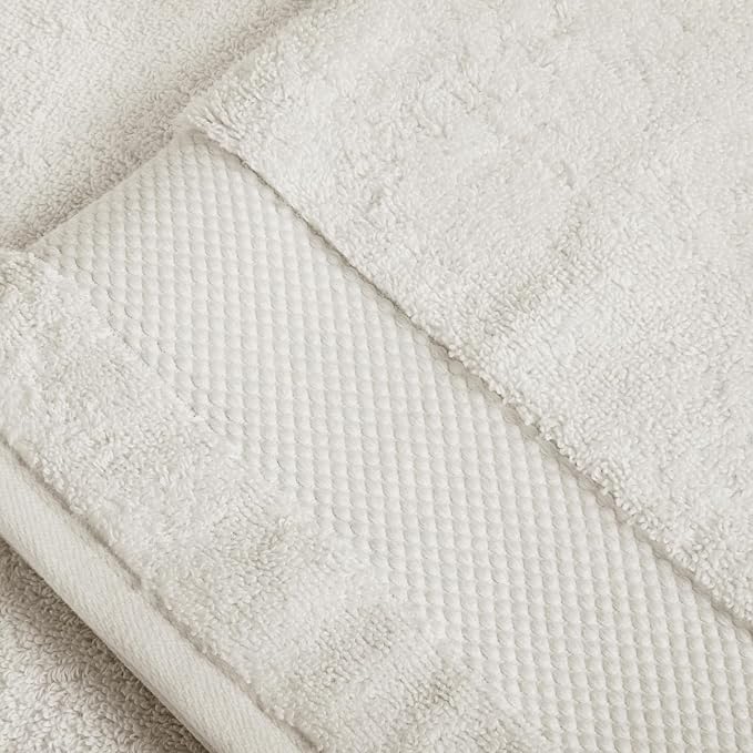 BIOWEAVES 100% Organic Cotton 700 GSM Plush 6-Piece Towel Set GOTS Certified - Image 5