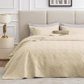 Love's cabin Quilts for Queen Bed Camel Bedspreads Bedding Set by Lovescabin