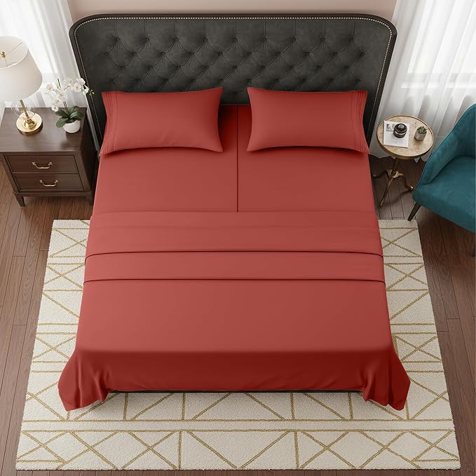 Elegant Comfort Luxurious 1500 Premium Hotel Quality Microfiber Three Line - Image 2